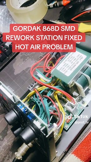 GORDAK 868D SMD Rework Station - Fix Hot Air Problem