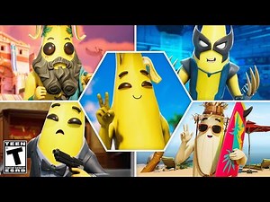 🍌 The Evolution of Peely in Fortnite: Every Skin, Every Update! 🍌