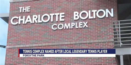 Forsythe Tennis Complex named after legendary local tennis player