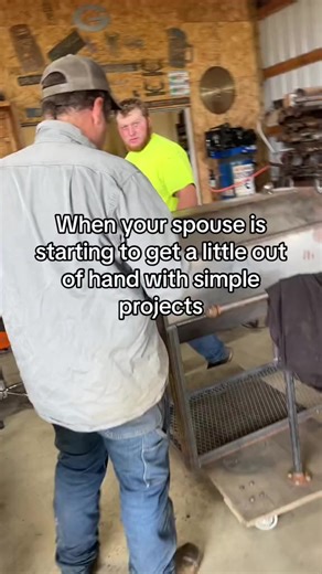 1.3M views · 10K reactions | Here she goes again with the “simple” diy projects for the welding shop. #chiassonsmoke #diyproject #welding #fabrication #husbandandwifeteam | Chiasson Smoke | Facebook