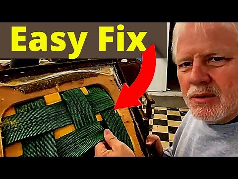 HOW TO FIX A SAGGING SEAT