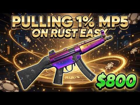 PULLING A 1% TEMPERED MP5 ON RUST EASY!