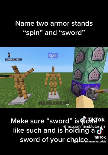 How to Create a Sword Aura in Minecraft