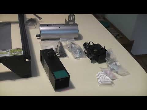 Part 2. Air assist for the AtomStack A10 Pro laser engraver. Honeycomb base & CE safety glasses.