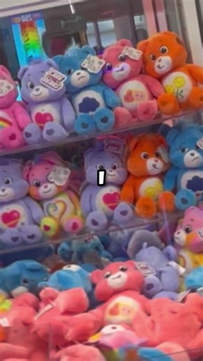 Winning a Care Bear from the Claw Machine!