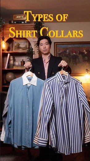 Types of Shirt Collars 💡#shirt #styletips #menswear #mensfashion