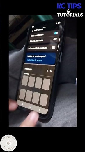 Enable Split Screen 📱 on Your Samsung Phone! | Hidden Feature 💡✨