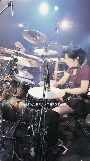 このイントロでTRiDENTを知った人いる？🥁『NEW ERA』 #TRiDENTJP #girlsband #bass #guitar #drums #shorts #ｆｙｐシ