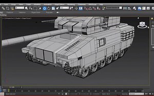 3dmax坦克建模教程（三）