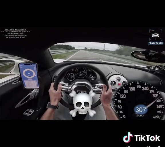 The 2008 Bugatti Veyron is a hypercar known for its extreme performance, featuring a 1,001-horsepower W-16 engine, a top speed of over 250 mph, and a 0-60 mph time of around 2.5 seconds. It was available in two trims for 2008: the base model with a two-tone paint scheme and the Pur Sang, which featured an unpainted aluminum and carbon-fiber exterior for reduced weight. #nospeedlimit #autobahn🇩🇪 #bugattiveyron #300kmh