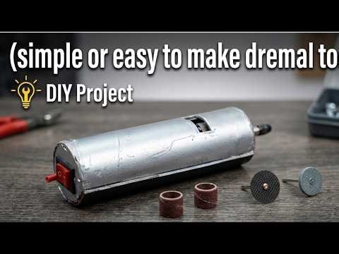 885 DC Motor se Powerful DIY Dremel Tool Banaya 🔥 | 775 Motor Upgrade