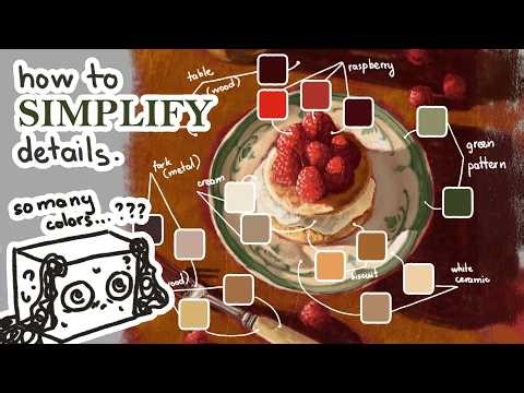 if you're an artist struggling with details, watch this.