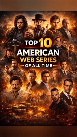 These 10 American Shows Are LEGENDARY! 🎬🔥 | The Movinor #movie #webseries #tvshows #netflix #america