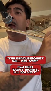 🥁🎶 When the flutist replaces the percussionist! 😂🇧🇷 A Brazilian groove like you’ve never seen before — flute beatbox in one performance. Pure creativity and rhythm! 👉 Tag a friend who needs to see this! #FluteBeatbox #BrazilianMusic #MusiciansLife #MusicHumor #Groove | Music and Tips by ofelipet