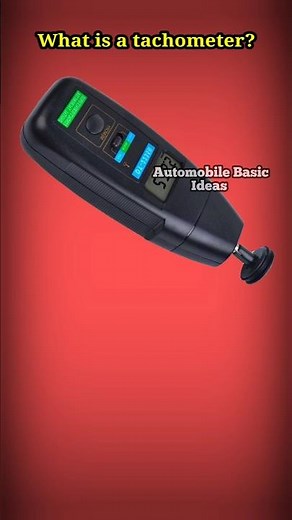 What is a tachometer?