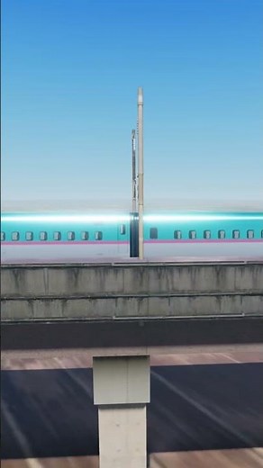 【ロブロックス】無料でリアルな新幹線が運転できるゲーム！E5、E6連結 #鉄道 #運行 #omsi2 #automobile #バス #新幹線 #バス運転 #電車 #前面展望 #ロブロックス
