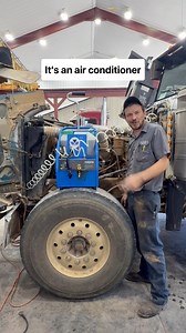 Catastrophic A/C compressor failure! And repair 💪 #peterbilt #379peterbilt #mechanic #repair #dieselmechanic #satisfying #trucking #caterpillar #trucker #mastercool #robinair | Blevins Diesel