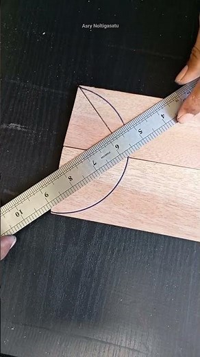 How to Measure a 90° Angle Without a Protractor #woodworking #carpentry