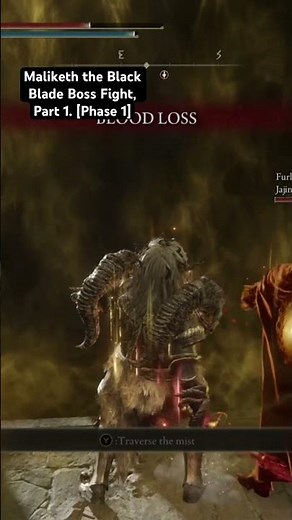 Maliketh the Black Blade Boss Fight, Part 1. [Phase 1]