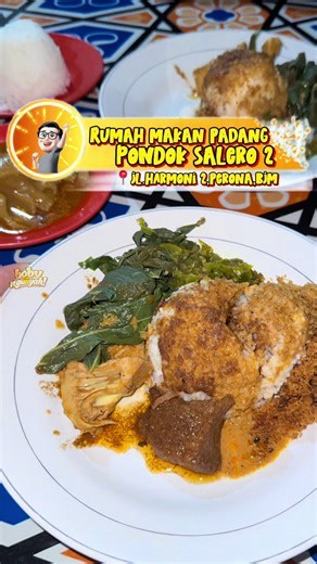Rm Padang Pondok Salero 2… Menurutku rendangnya mantap, sambal ijonya pedas gurih, gulai nangkanya juga pas. Wajar sih kalau masuk kategori nasi Padang enak di Banjarmasin. 📍Jl. Harmoni 2 Perona, Banjarmasin #sobatngunyah #hobyngunyah #kulinerbanjarmasin #naspadbanjarmasin #nasipadangbanjarmasin kulinerkalsel makanbanjarmasin reviewkuliner sahurbanjarmasin banjarmasinkuliner