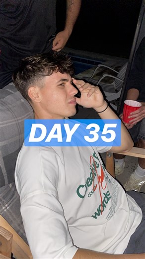 David Hoti on Instagram: "Day 35. Yesterday I said I might quit. And I meant it. Posting every single day sounded exciting at first. A bold challenge. A way to chase something bigger than me — like retiring my mom one day. But somewhere along the way, fun turned into pressure. Script. Film. Edit. Post. Repeat. Every day. It stopped feeling like a dream and started feeling like a deadline. I know people grind for months before seeing results. I know growth takes time. But knowing that doesn’t mak