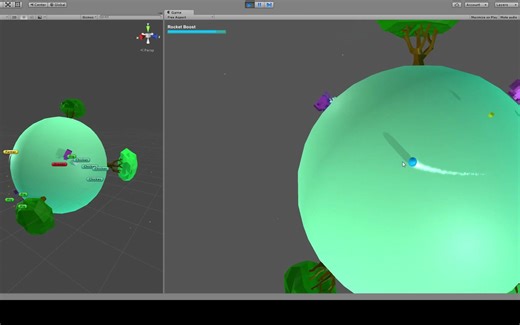 Unity – 简单的球体重力 Simplistic Sphere Gravity