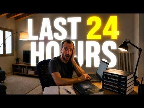 24 Hours Before the Exam| Study with me| Pomodoro 50 - 10