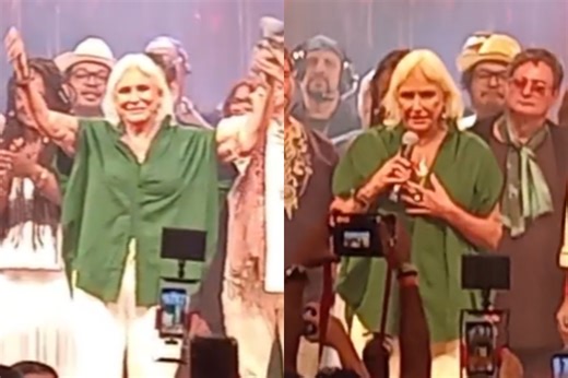 Fafá de Belém se emociona e vai ao palco em musical sobre sua história