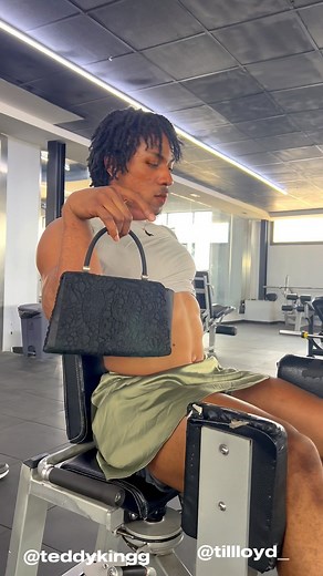 HOW MEN SEE THIS PROGRAM 🤣 #teddythetrainer #tillloyd . . . . . #comedy #gymmeme #funnyskit | Teddy King