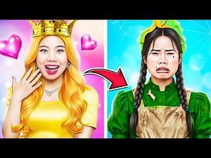 Rich Girl Vs Poor Girl Swap Lives Overnight! Rich Princess Became Poor Maid