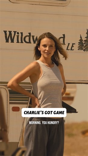 Nothing says romance like breakfast over an open fire. #Landman #LandmanPPlus | Landman