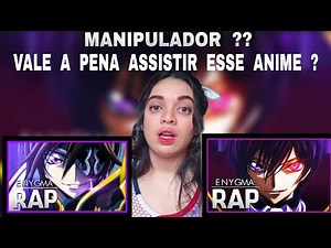 React 2 em 1 (Code Geass) Rap do Lelouch I e II - ‪@Enygma_Music‬