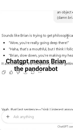 pandorabot meets chatgpt #funny #chatgpt