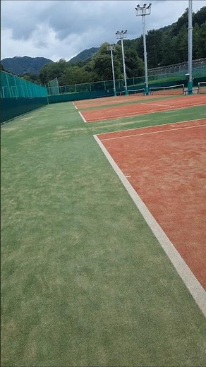공군사관학교 옆 신상 인조잔디 테니스 코트! 조선인조잔디는 바운드가 참 안되서 화가 많이 나네요..