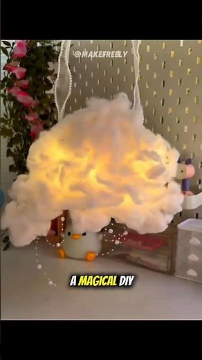 DIY: Turn a Plastic Bottle into a Magical Cloud Lamp ✨☁️