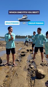 Solo fishing vs. group fishing 🎣 Whether you prefer the freedom of solo fishing or the energy of a group trip, Ocean Blue has the perfect adventure for you. Follow for more tips for planning your next adventure! | Ocean Blue Fishing Adventures