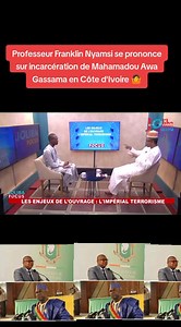 Professeur Franklin Nyamsi se prononcé sur incarcération de mahamadou awa gassama en Côte d'Ivoire | Mali média 223