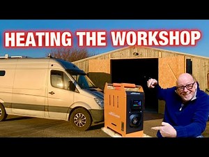 HOW TO INSTALL Chinese Diesel Heater into Any Workshop Heating on a Budget!