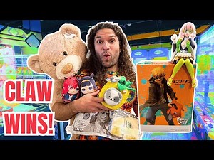 SATISFYING Claw Machine WINS Compilation!