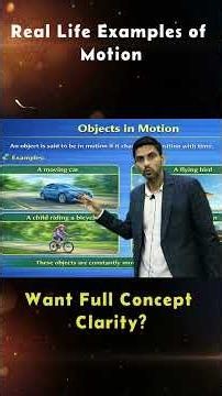 Concept of motion with Real life Examples #physicsbasics #shorts