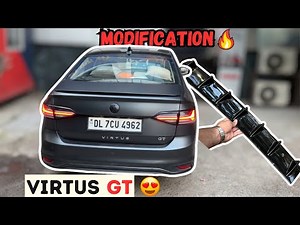 Modification In My Volkswagen Virtus GT | Modified My Virtus GT