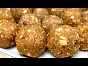 आटा गुड़ गोंद के ड्राई फ्रूट वाले लड्डू | Wheat flour jaggery laddu | Punjabi Pinni laddu recipe