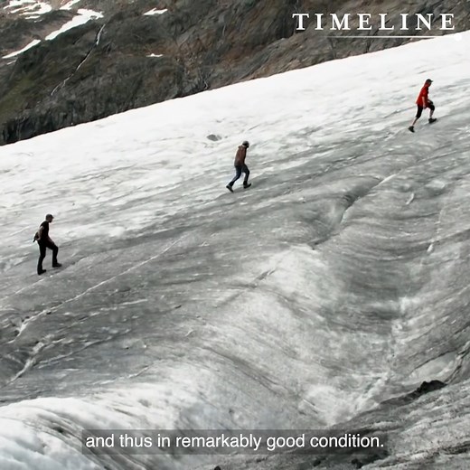 13K views · 151 reactions | Discoveries made due to the melting glaciers of the Alps are reshaping our understanding of prehistoric life. | Timeline - World History | Facebook