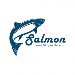 salmon fish logo