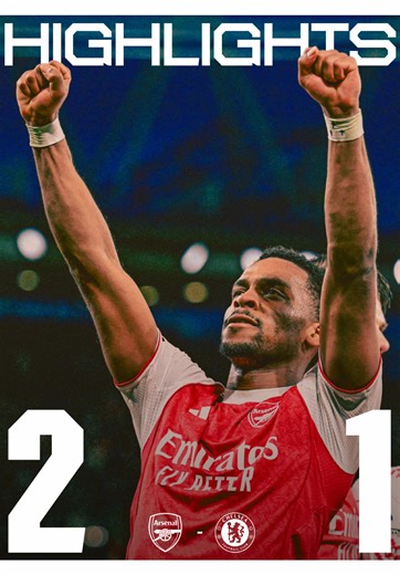 Watch highlights from our 2-1 win over Chelsea 🎞️ #afc #arsenal #premierleague