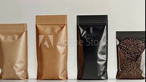 Edible packaging mockup for food products, biodegradable and practical