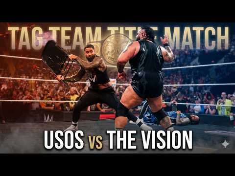 JEY USO & JIMMY USO vs BRON BREAKKER & BRONSON REED 🔥 | TAG TEAM TITLE | WWE 2K26 SMACKDOWN MATCH 2