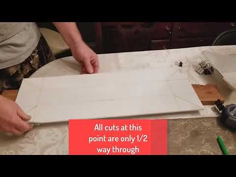 How to Make a Corrugated Plastic Soap Mold