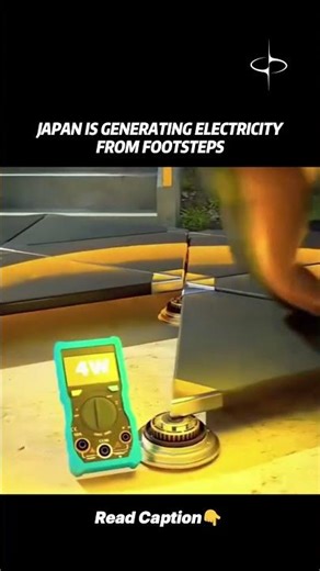 Japan Is Generating Electricity From Footsteps