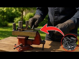 How to Make a Powerful DIY Rebar Bender | No Electricity Needed!